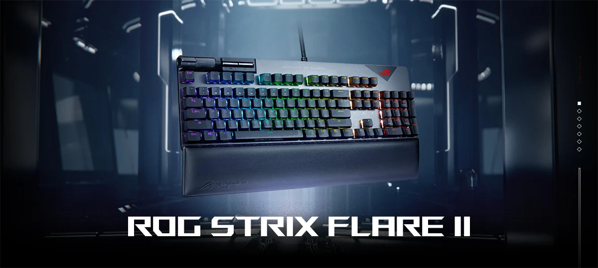 ASUS ROG Strix Flare II (XA08) NX Red Switch Mechanical Gaming Keyboard Price in BD